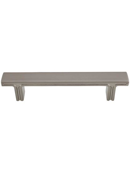 Anwick Rectangular Cabinet Pull - 3 1/4 inch Center-to-Center in Satin Nickel.